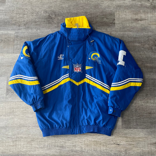 1990s St. Louis Rams Logo Athletic Pro Line Jacket Large