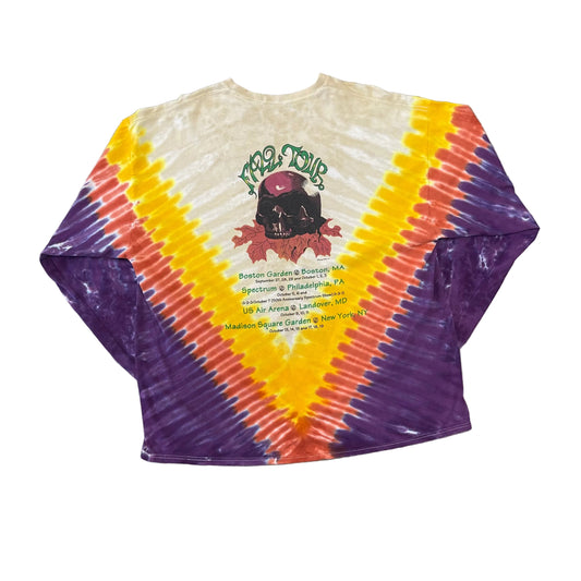 Vintage Y2K Grateful Dead Fall Tour "Harvester" Tie-Dye Long-Sleeve Size Large