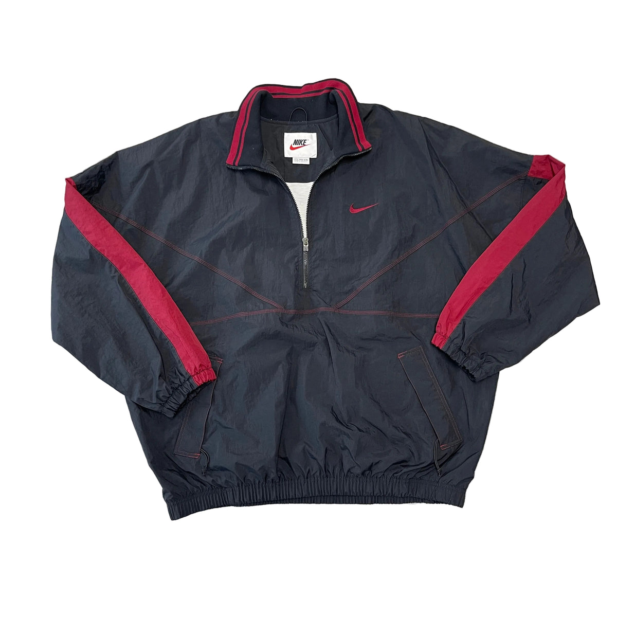 Vintage 1990s Nike Pullover Windbreaker Jacket Size XXL