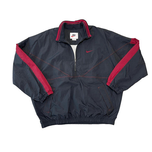 Vintage 1990s Nike Pullover Windbreaker Jacket Size XXL