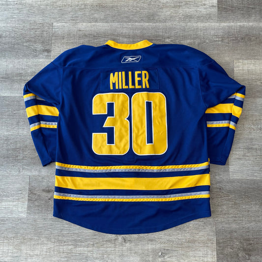 Vintage NHL Ryan Miller Buffalo Sabres Reebok Jersey Size 56