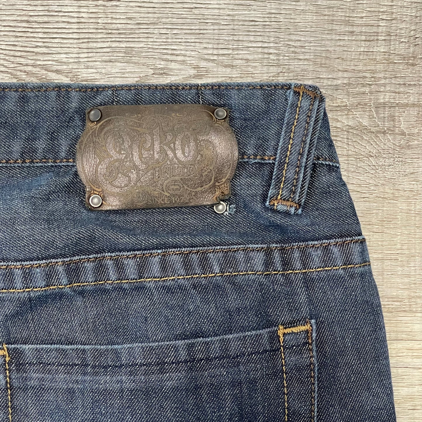 Vintage Y2K Ecko Unltd. Denim Blue Jeans Size 38x44