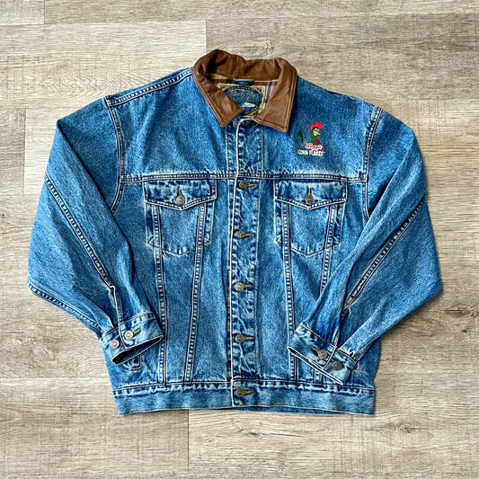 1990s Everything Vintage Denim Jacket Size Medium