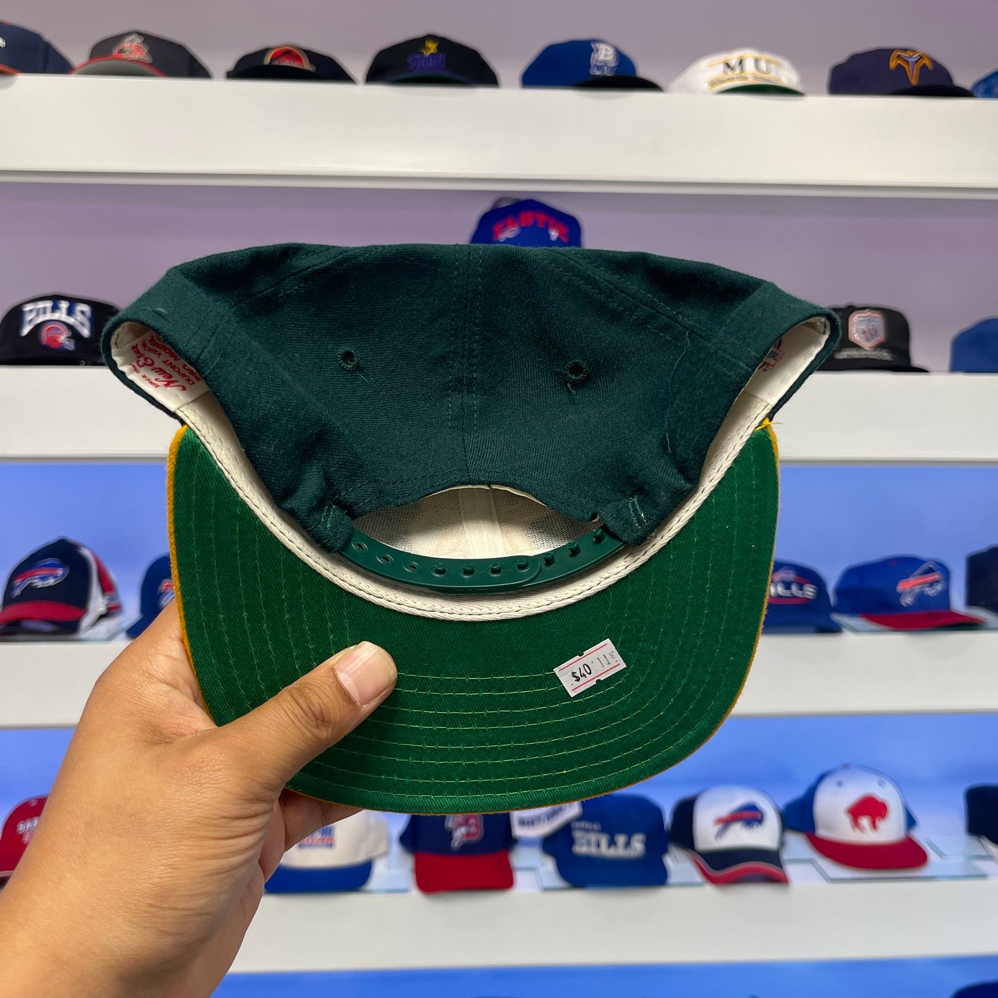 Vintage 1990s MiLB Madison Muskies Wool Snap Back