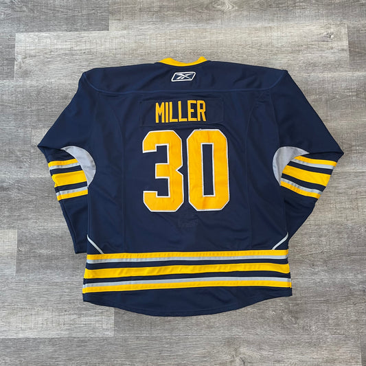 Vintage NHL Ryan Miller Buffalo Sabres Reebok Jersey Size 56 XXXL