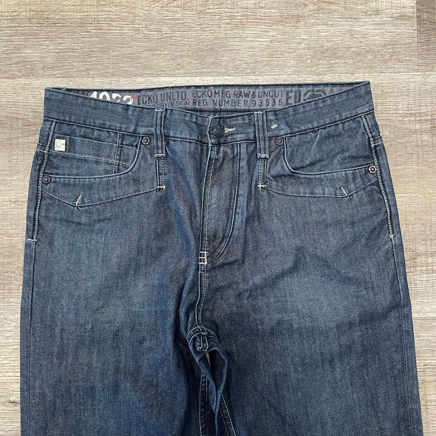 Vintage Y2K Ecko Unltd. Denim Blue Jeans Size 38x44