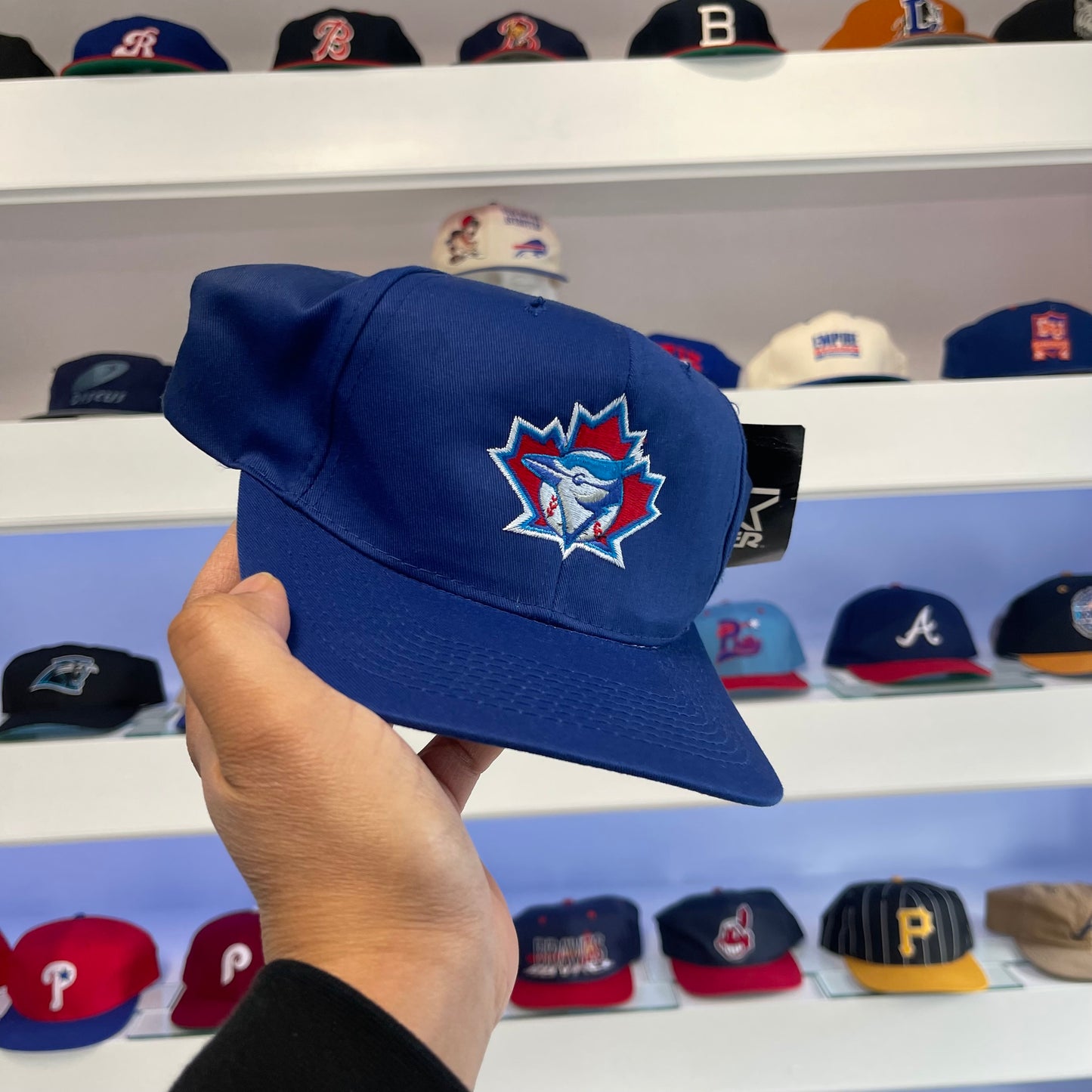 Vintage 1990s Toronto Blue Jays Starter Twill Snap Back New with Tags