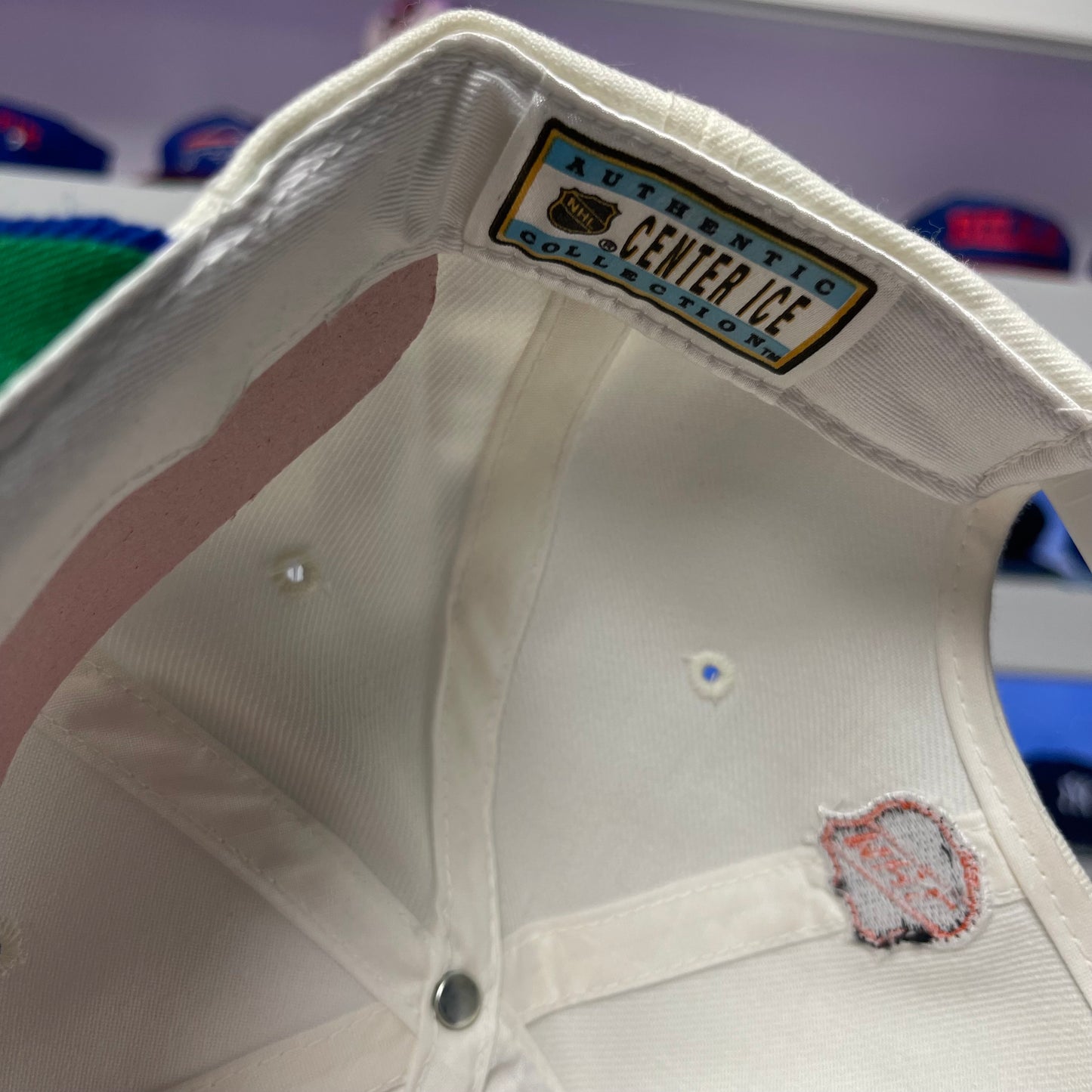 Vintage 1990s NHL Buffalo Sabres Wool Laser Sports Specialties Snap Back