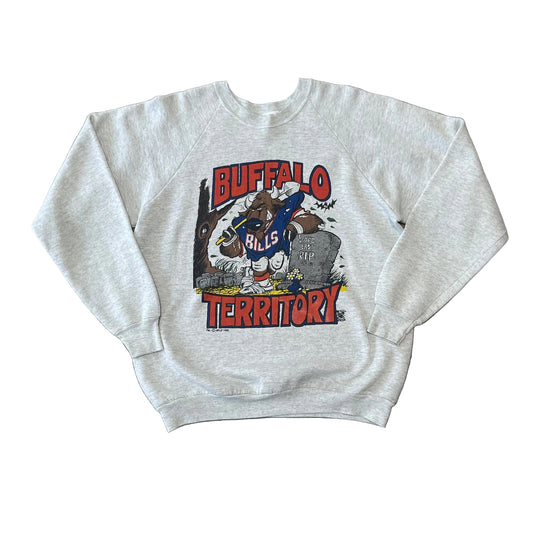 Vintage 1990s Buffalo Bills AFC East RIP Sweatshirt Size XL
