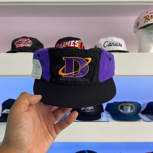 1990s Discus Athletic Sample Logo 7 Hat 5 Panel