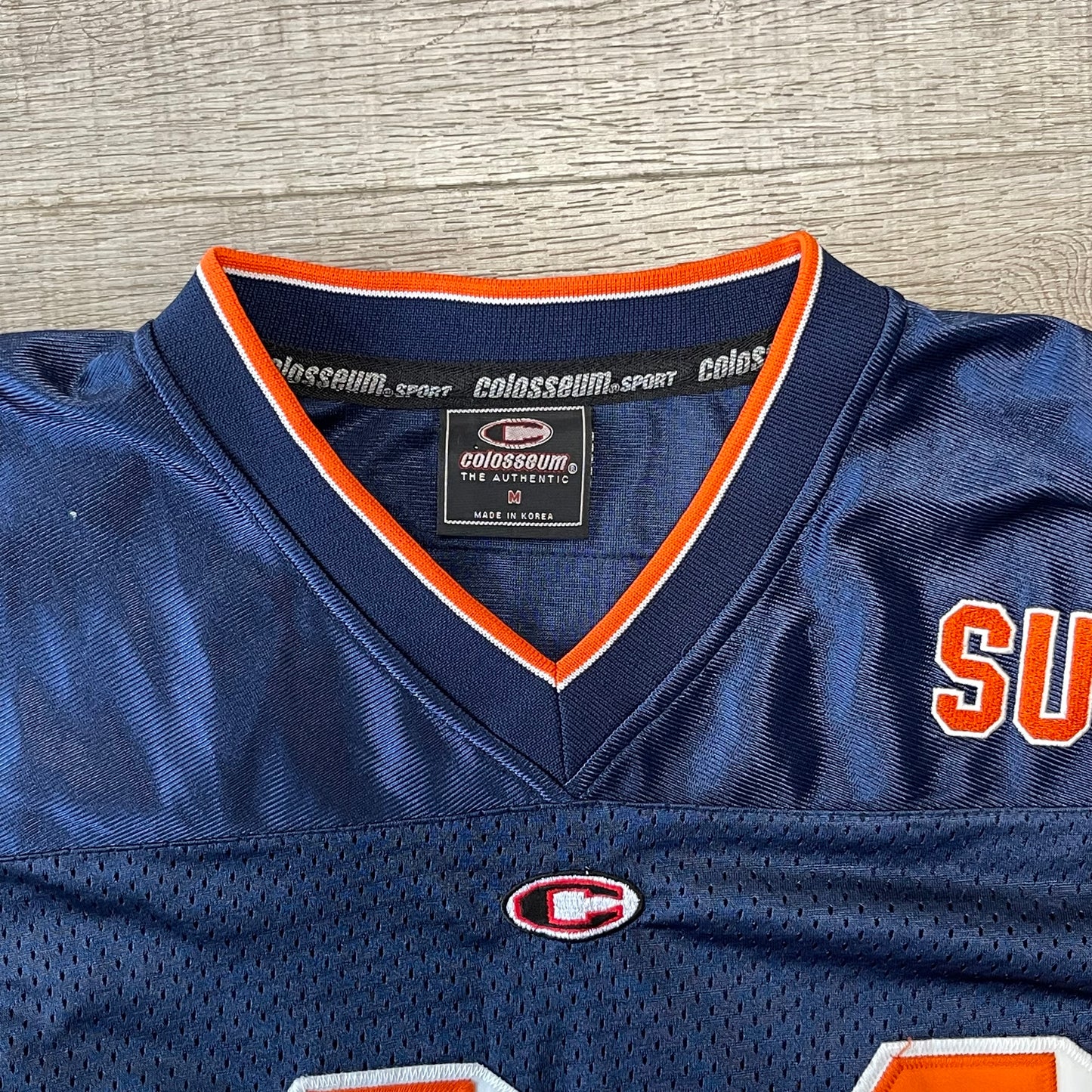 Vintage Syracuse Orangemen Jersey Size Medium