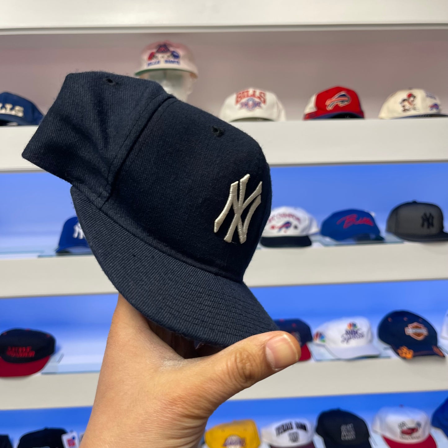Vintage 1990s MLB New York Yankees Wool Snap Back