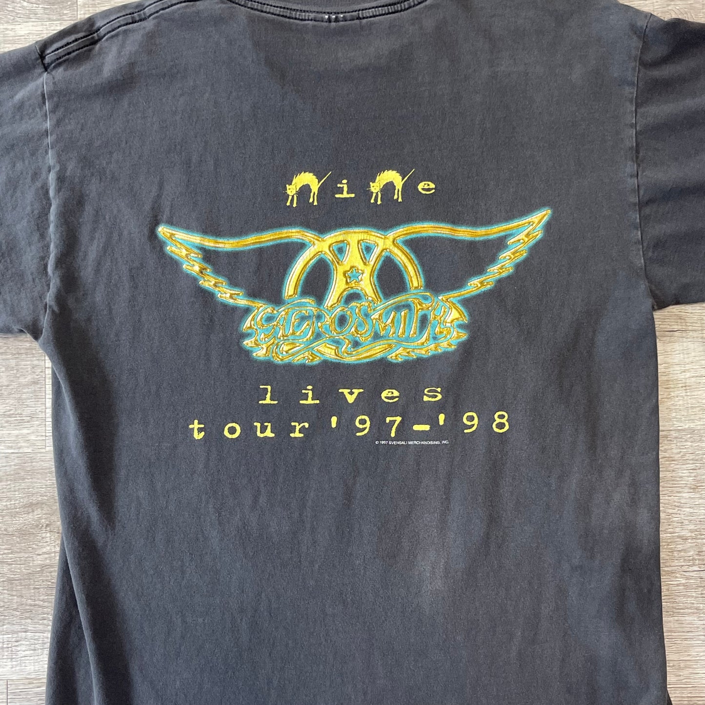 Vintage 1997 Aerosmith Band T Shirt Size Large