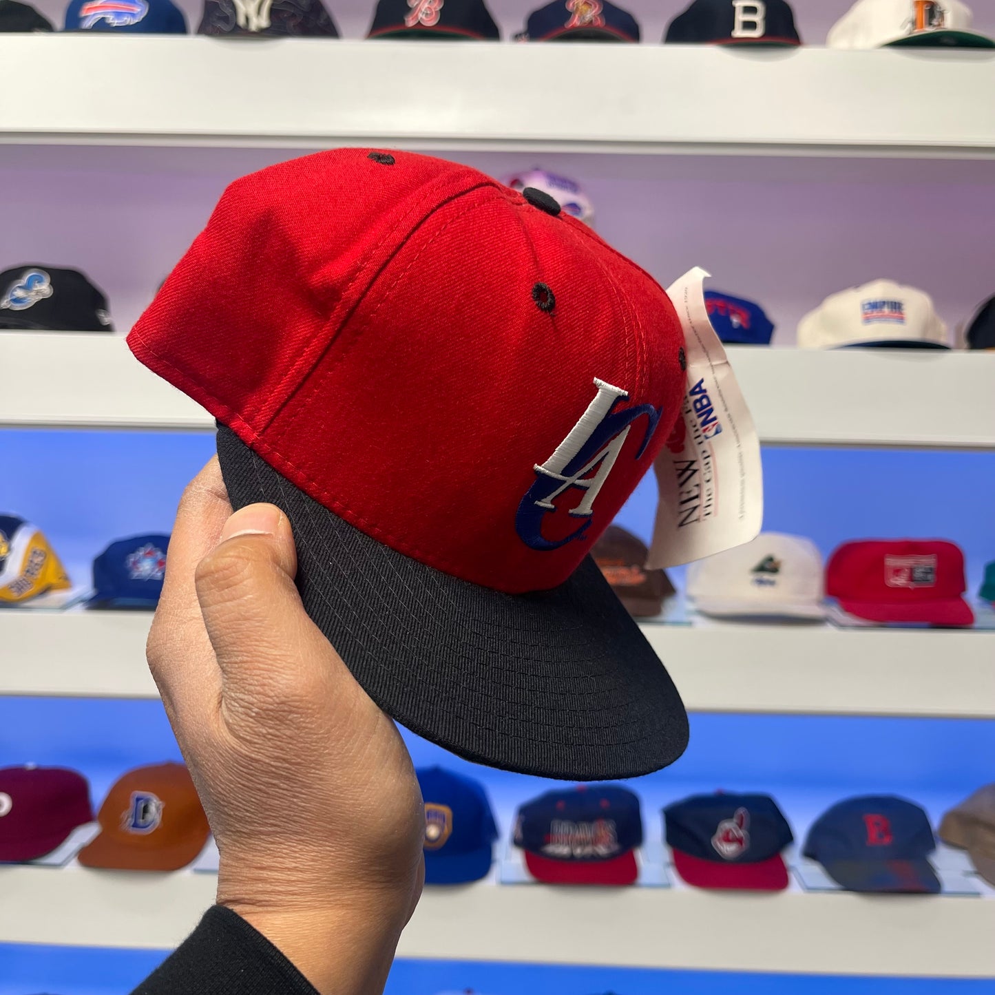 Vintage 1990s NBA Los Angeles Clippers Wool Snap Back