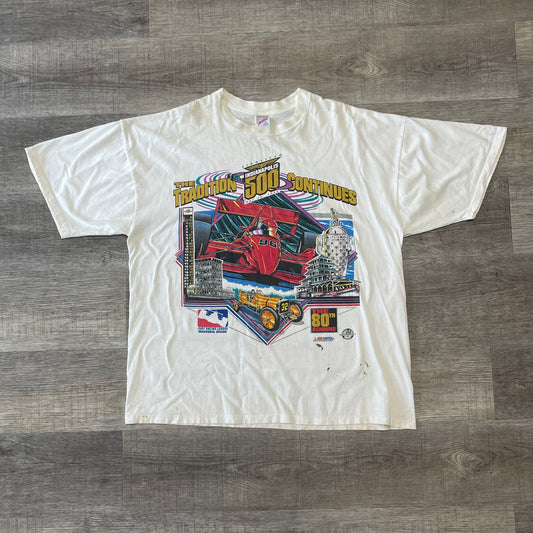 Vintage 1990s Indianapolis 500 T Shirt Size XL