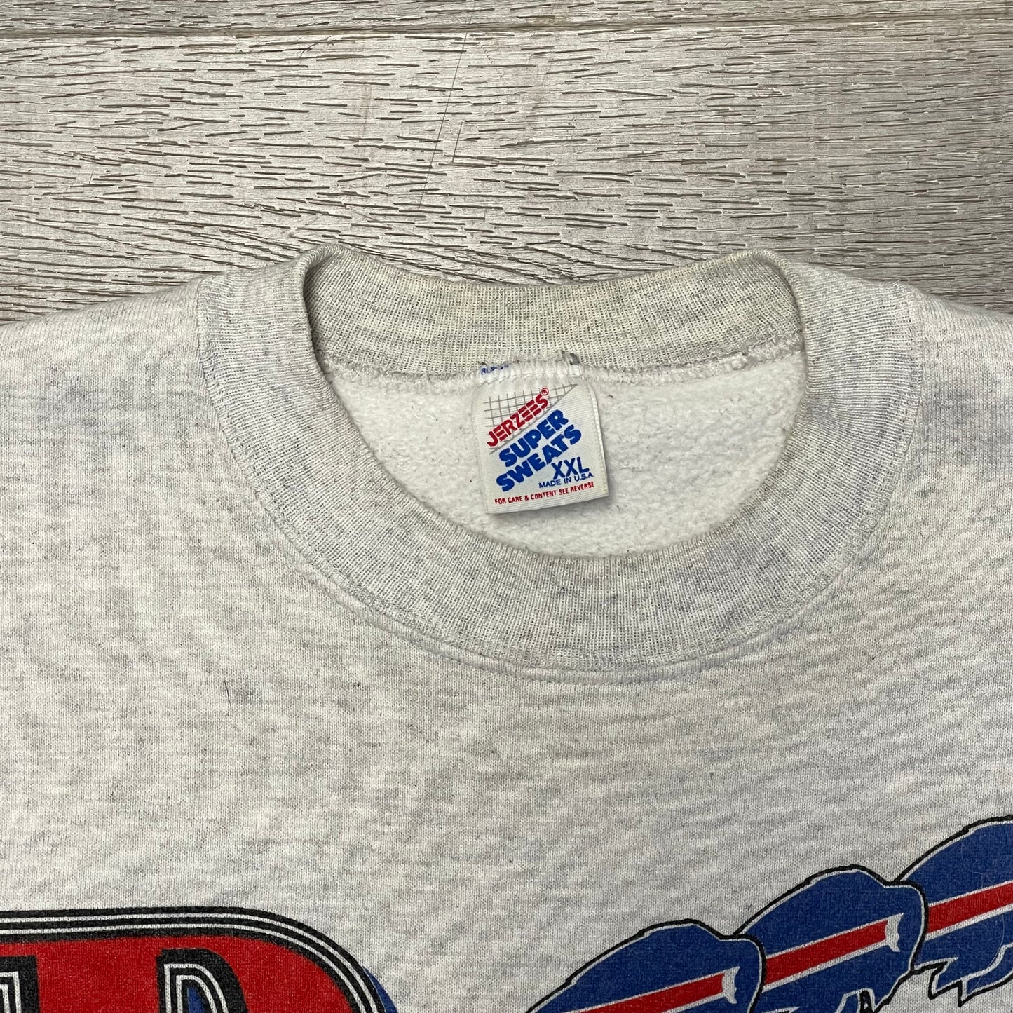 Vintage Buffalo Bills AFC 1990s Champions Sweatshirt Size XXL