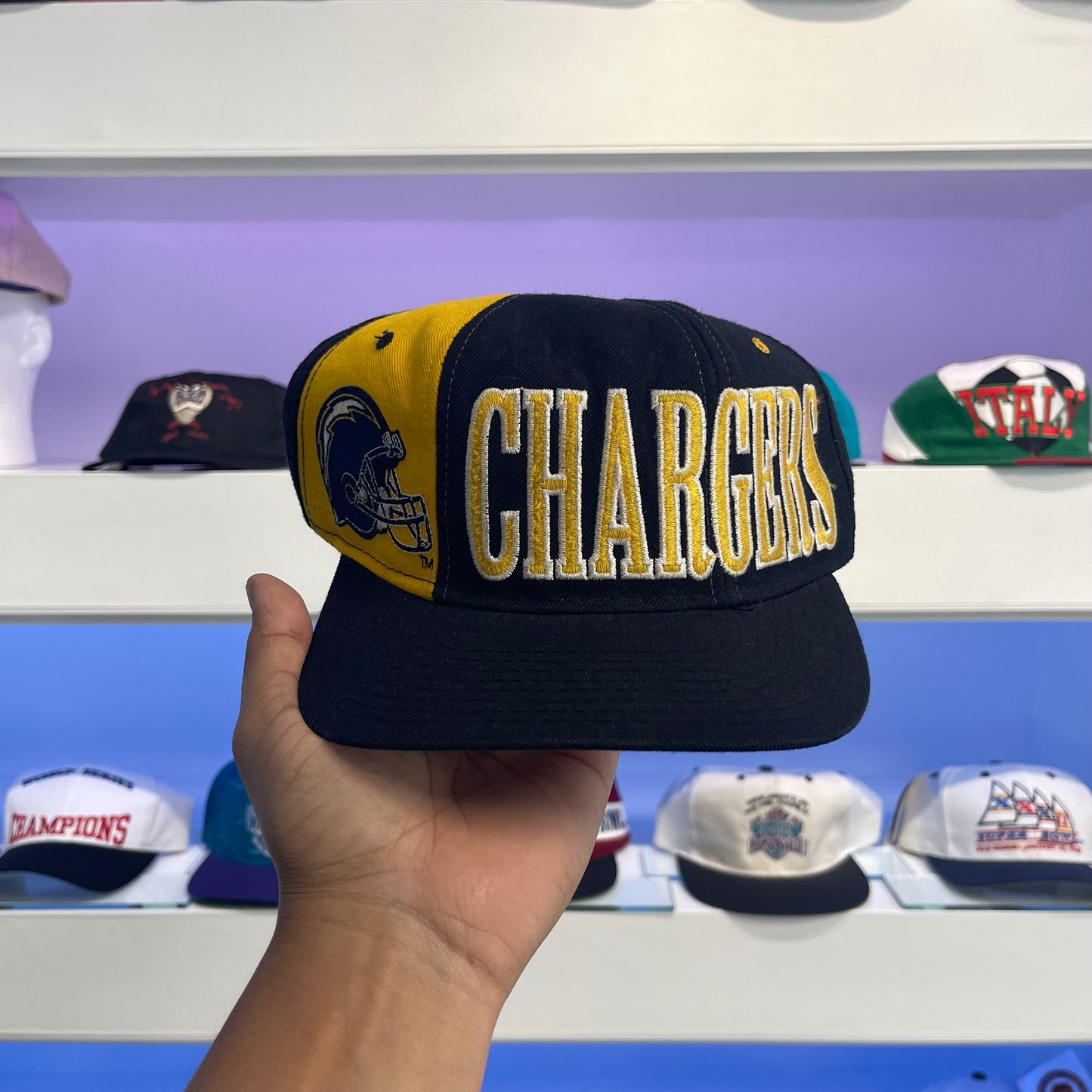 Vintage 1990s Chargers Starter Snap Back