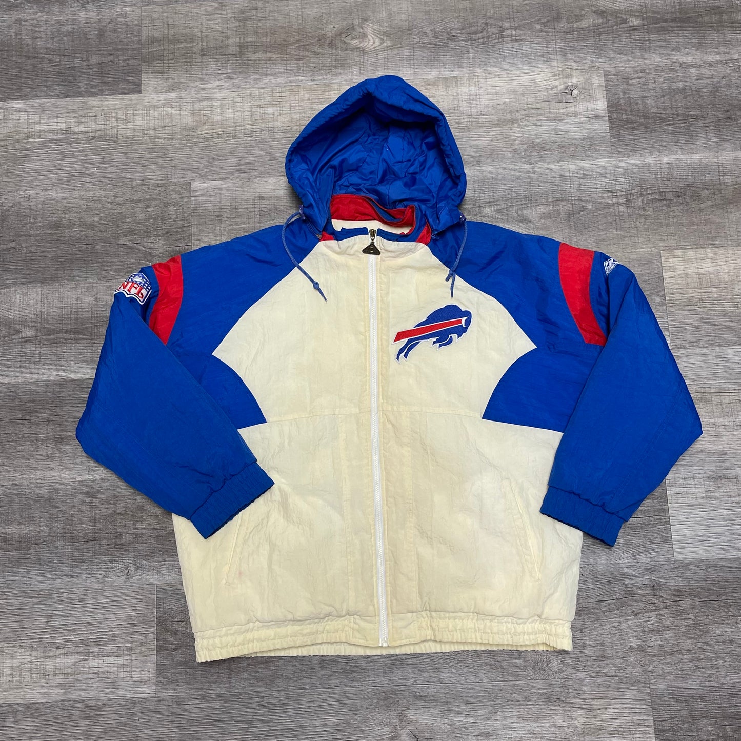 1990s Buffalo Bills Apex One Puffer Jacket Size XL