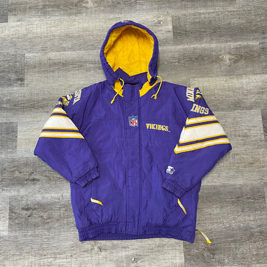 1990s Minnesota Vikings Starter Jacket Size Medium