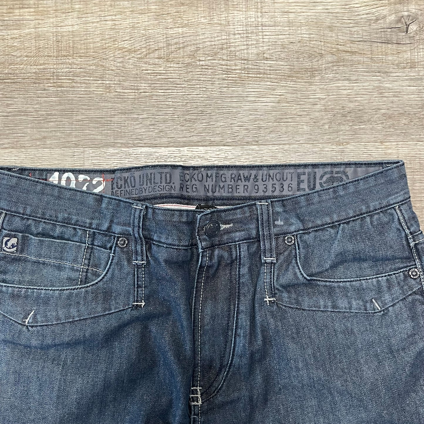 Vintage Y2K Ecko Unltd. Denim Blue Jeans Size 38x44