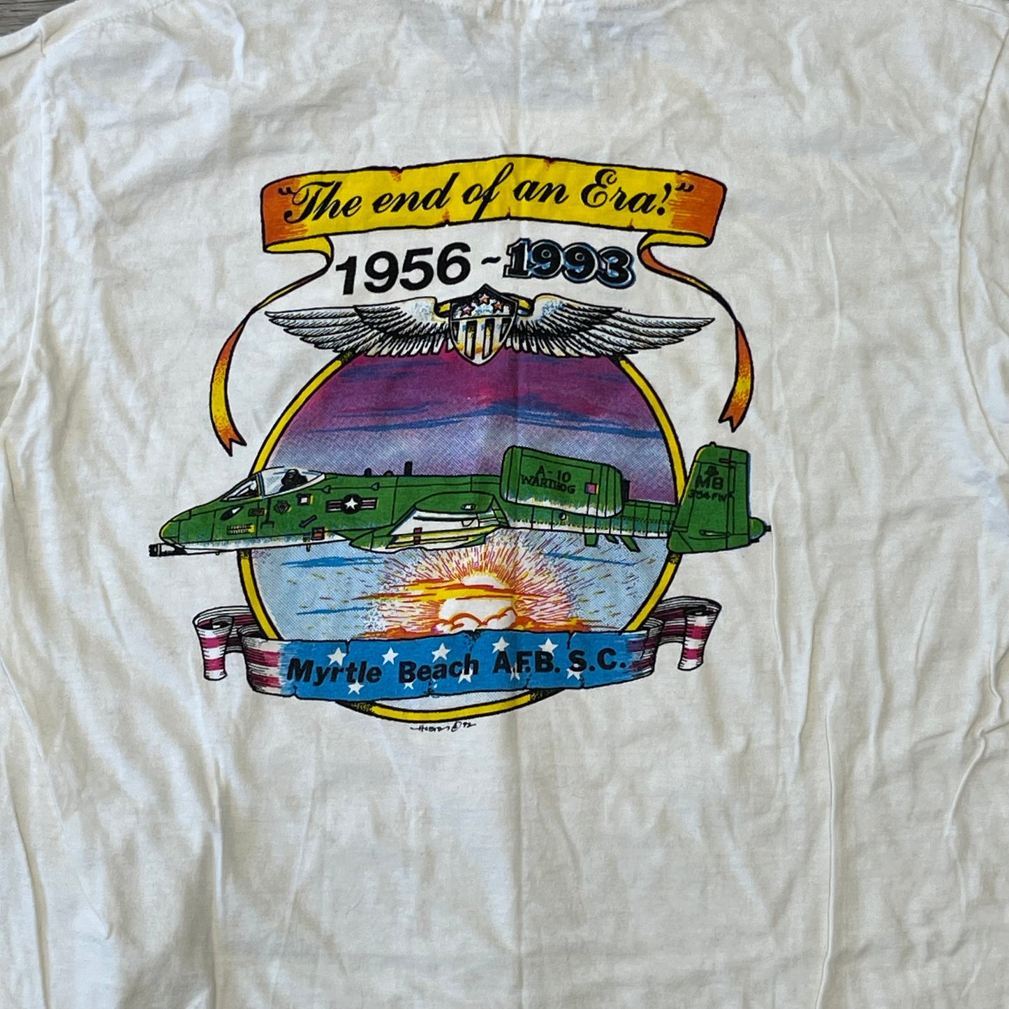 Vintage 1993 Myrtle Beach NC T Shirt Size Medium