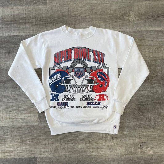 Vintage 1991 Buffalo Bills Vs New York Giants Super Bowl