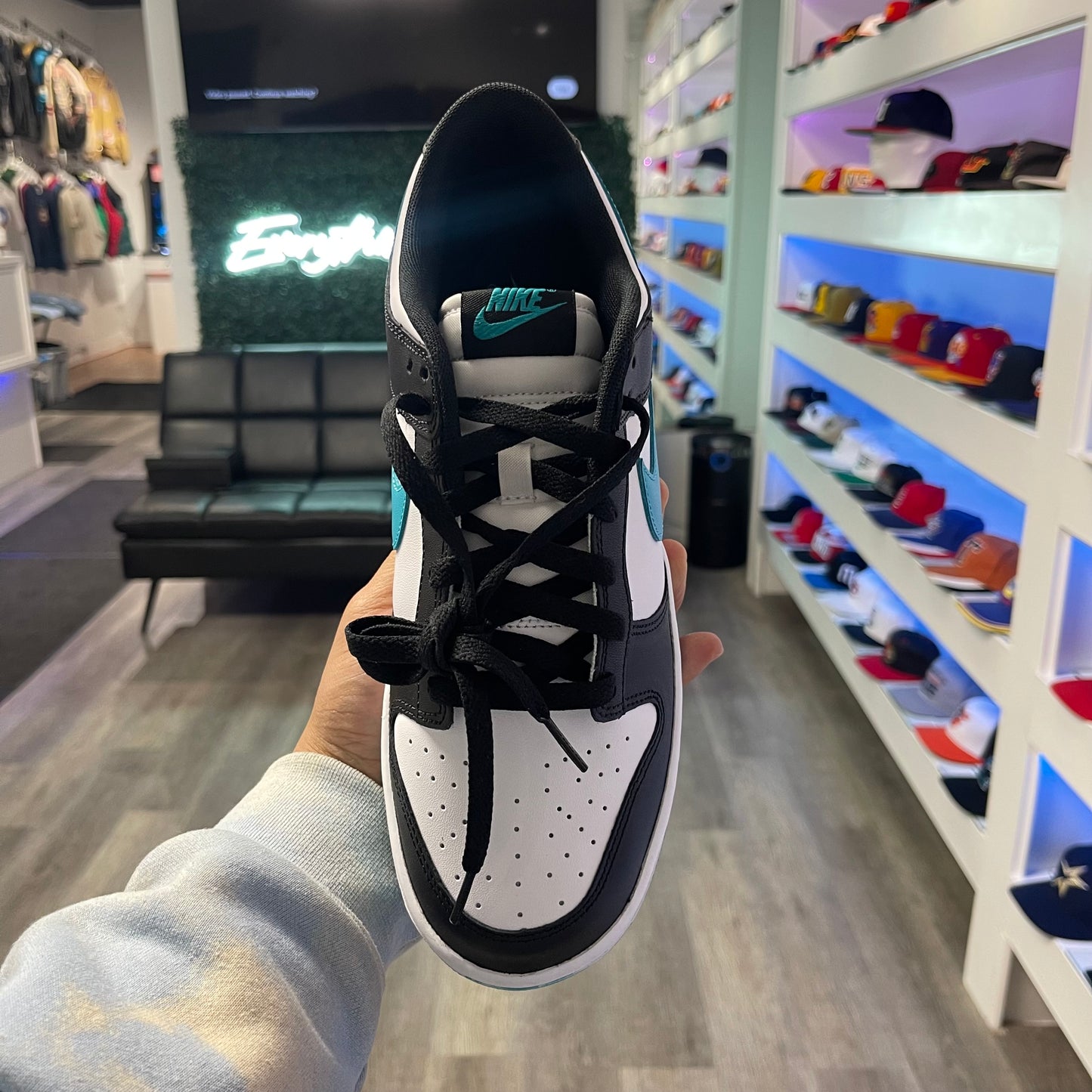 Nike Dunk Low “Black Dusty Cactus” Size 9