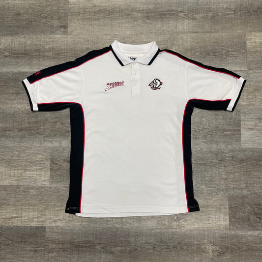 Vintage NHL Buffalo Sabres Polo Lee Sport Shirt Size XL