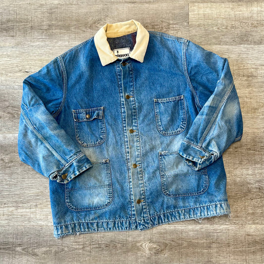 Vintage Fieldmaster Jacket Chore Blanket Lined Coat Size XXL