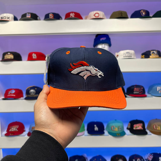 Vintage NFL 1990s Denver Broncos Twill Snap Back New with Tags