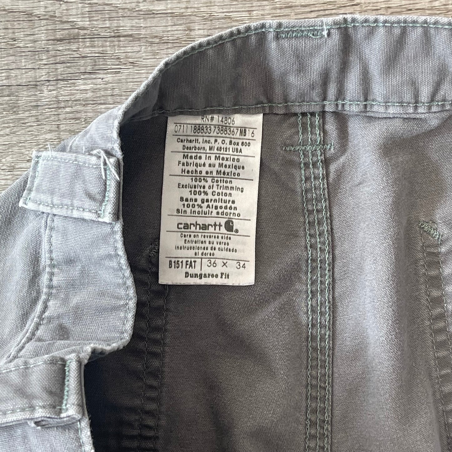 Vintage Carhartt Cargo Pants Size 36x34