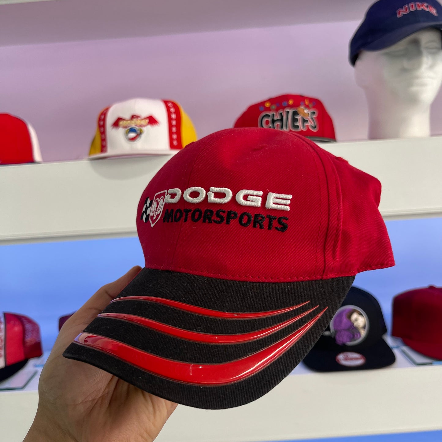 Vintage Dodge Motorsports NASCAR Strap Back