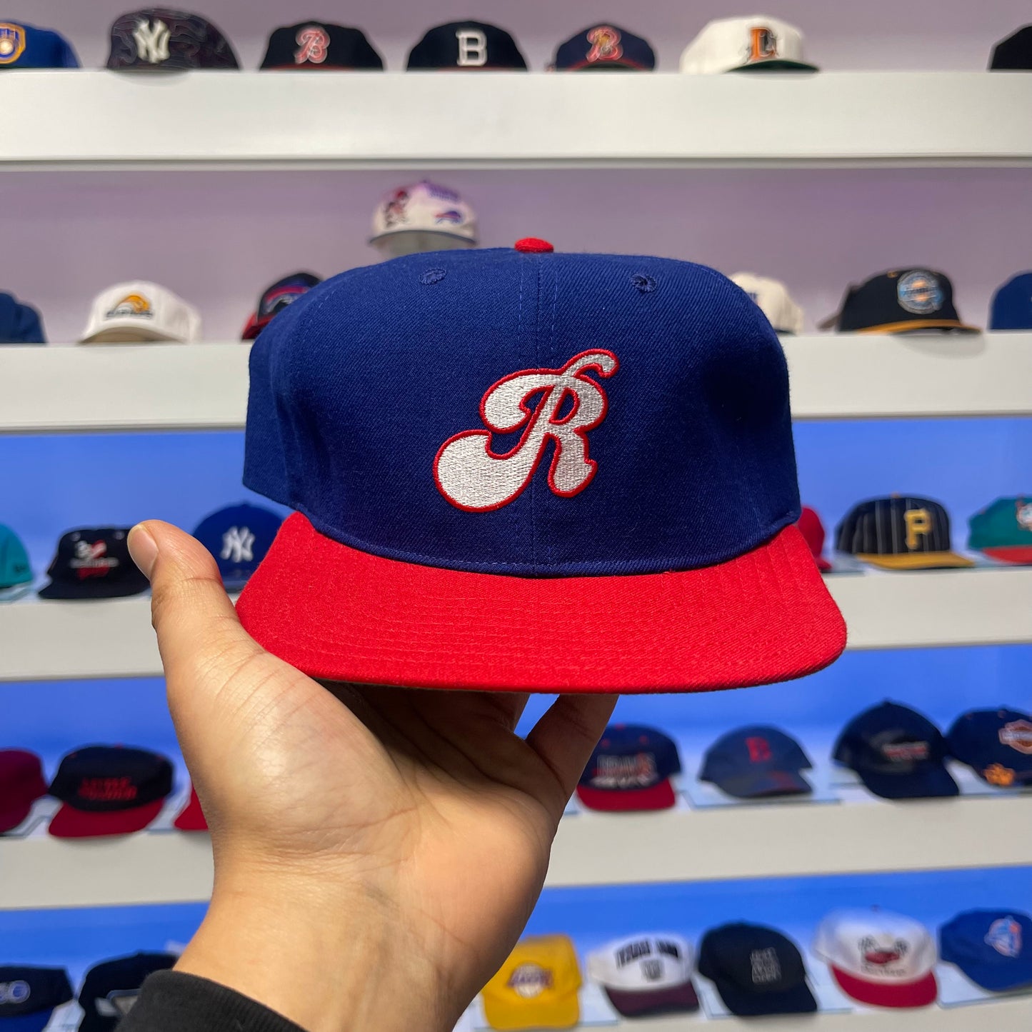 Vintage 1990s MiLB Richmond Braves Wool Snap Back