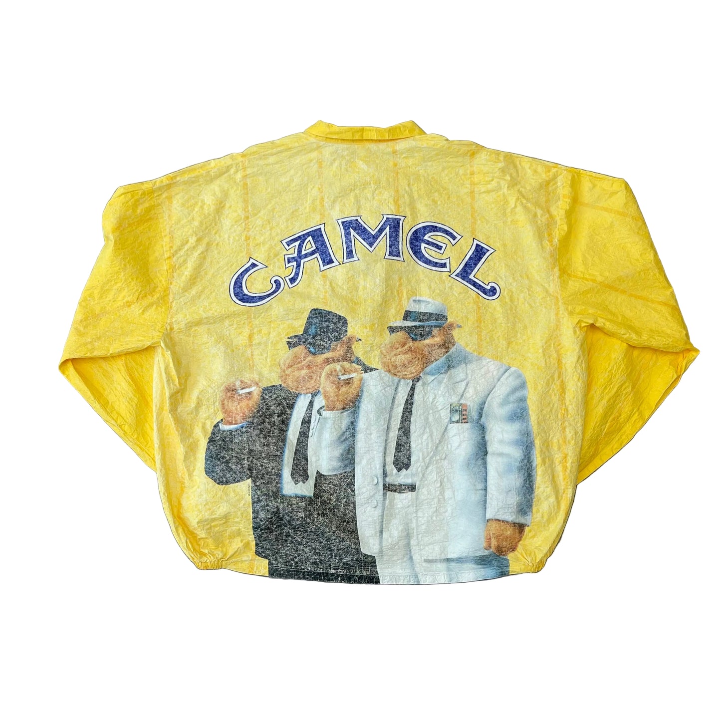 Vintage 1990s Camel Cigarettes Promotional Windbreaker Jacket Size Medium