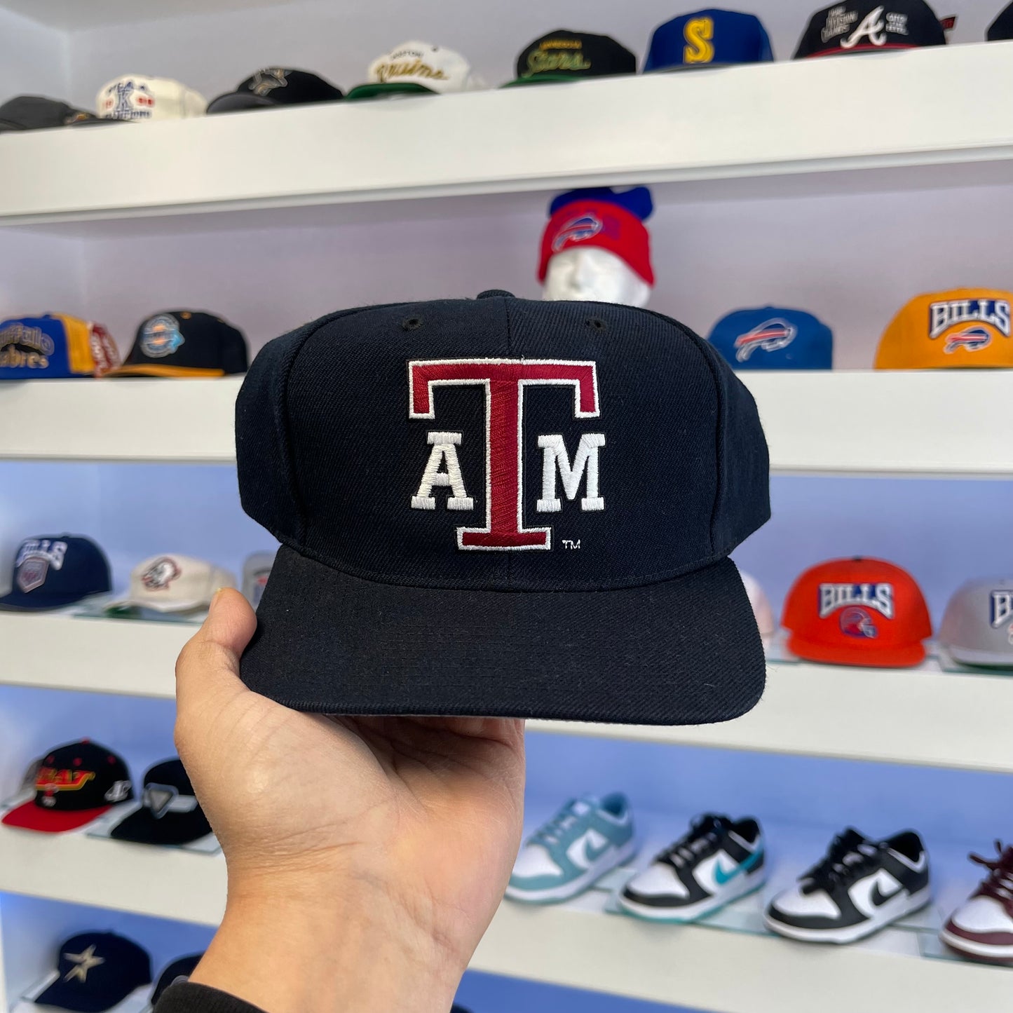 Vintage Texas A&M Aggies Snap Back New Dead Stock