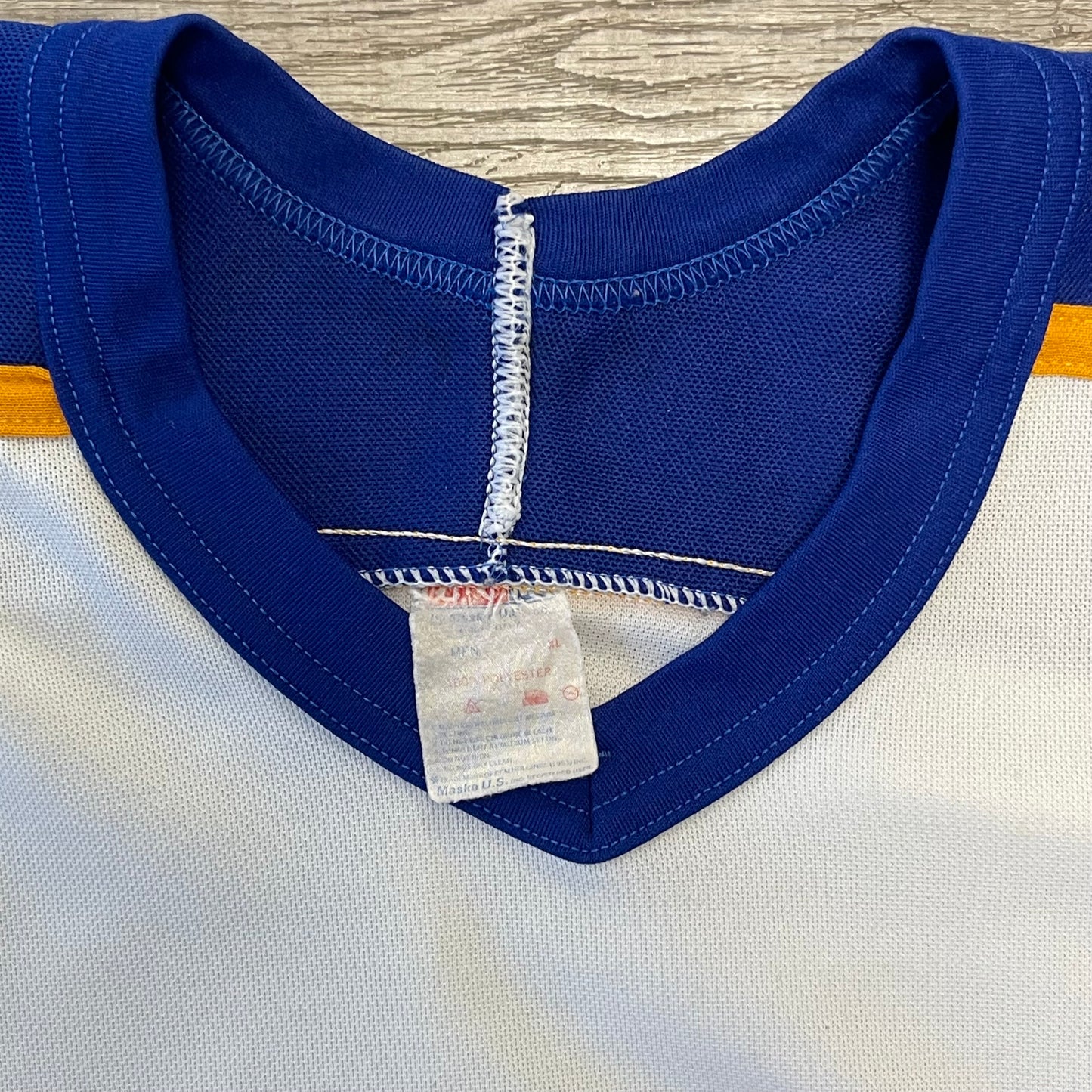 Vintage Buffalo Sabres Blank Jersey Size XL