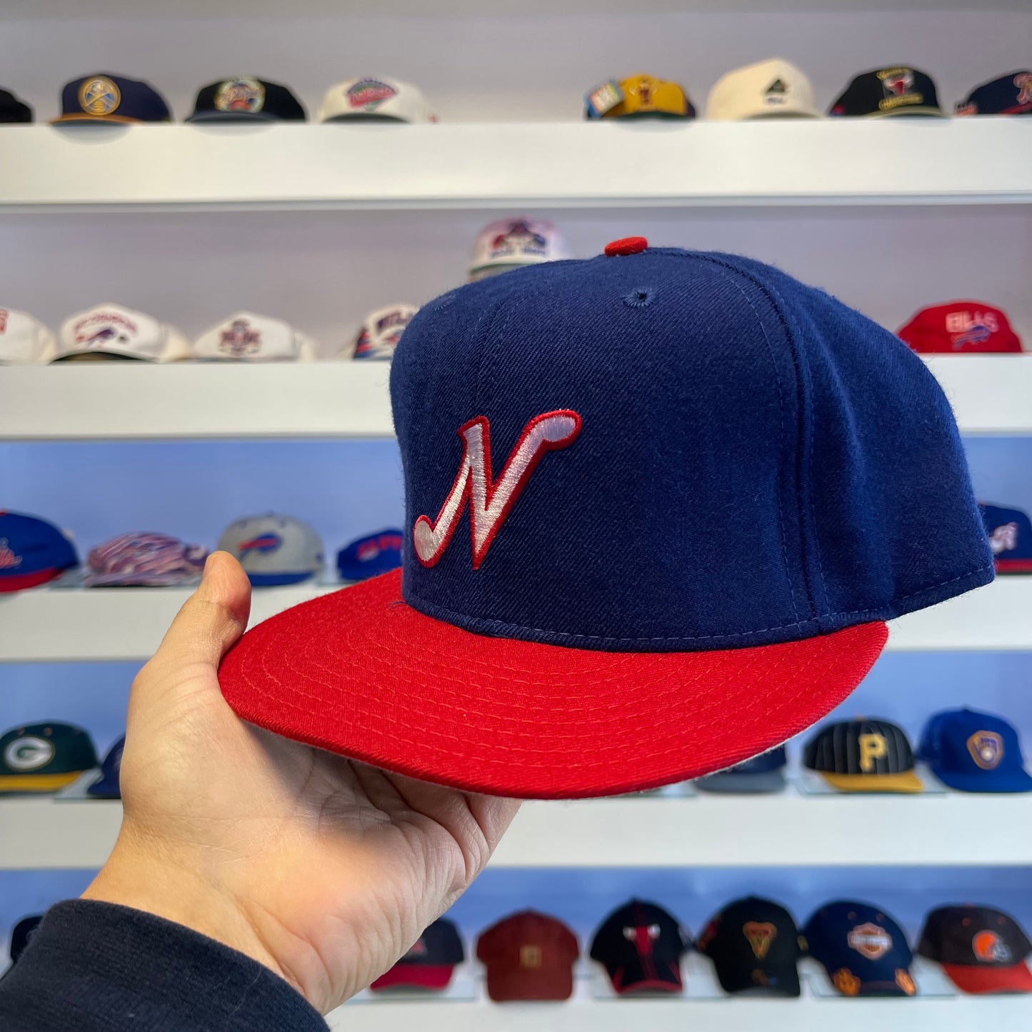 Vintage 1990s Nashville Sounds Fitted Size 7 1/2 (fits small)