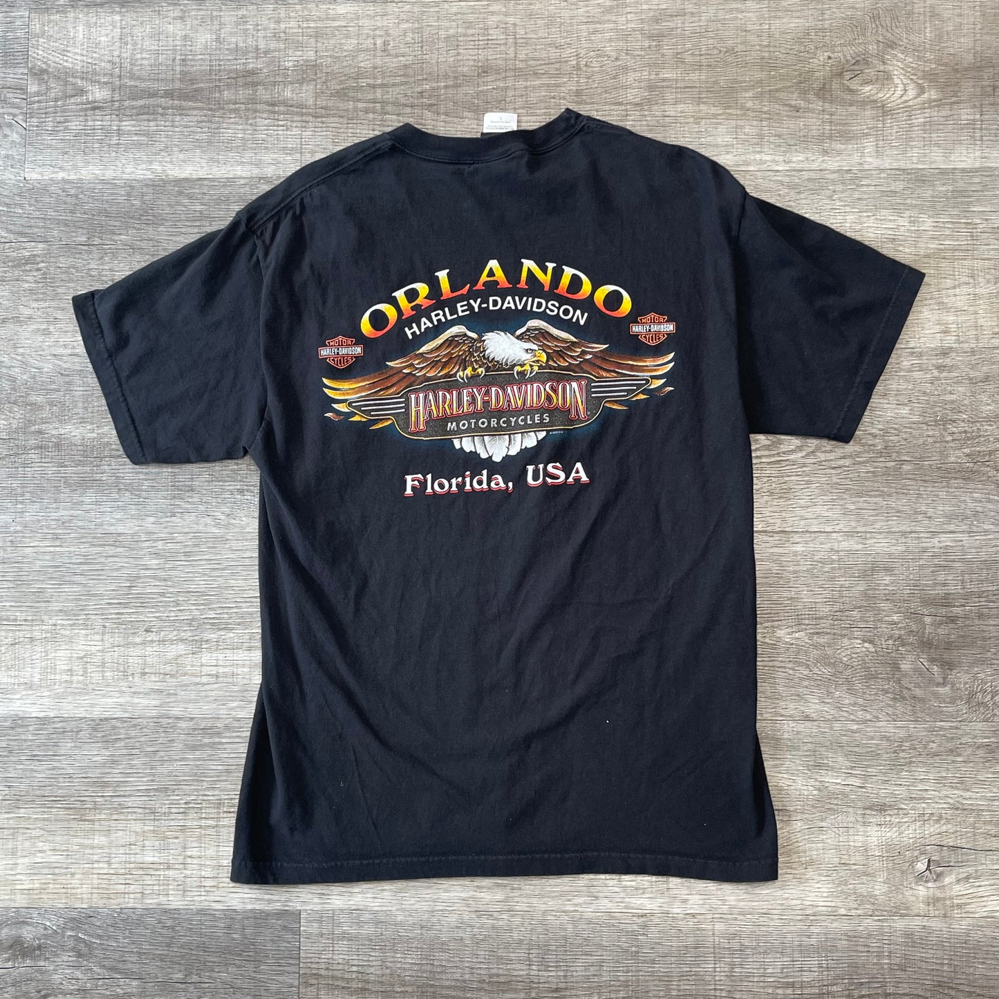 Vintage Harley Davidson Orlando Florida Shirt Size Large