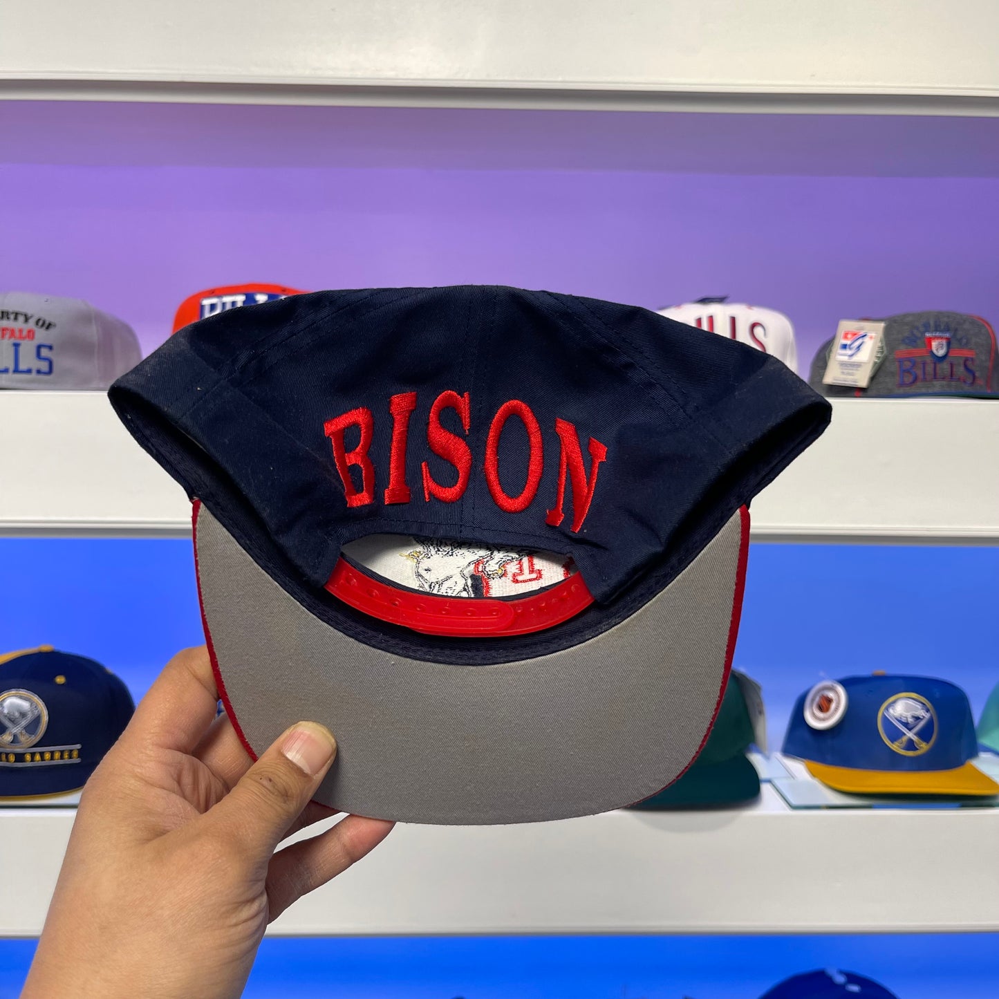 Vintage 1990s NCAA Howard Bison Snap Back