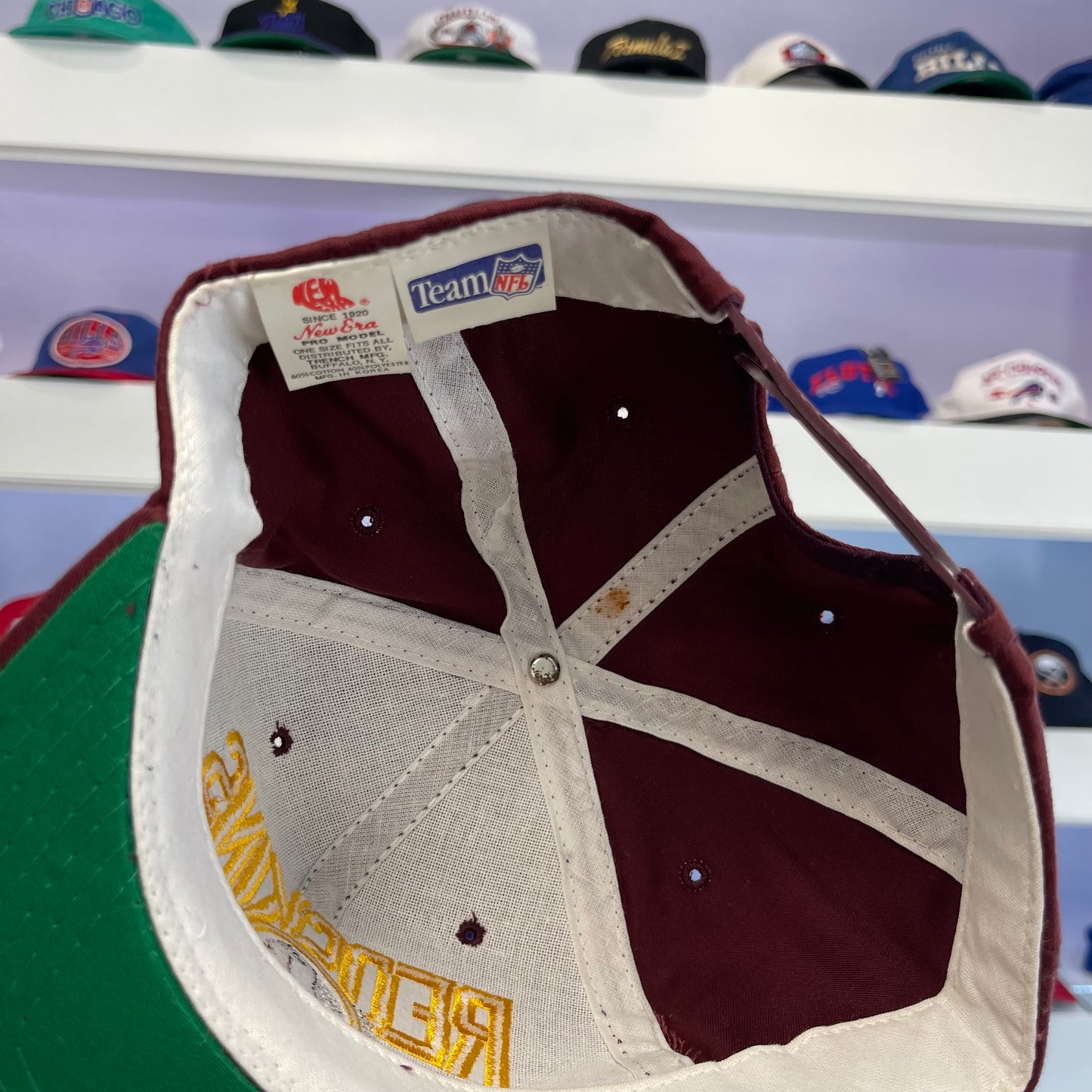 Vintage 1990s NFL Washington Redskins Twill Snap Back