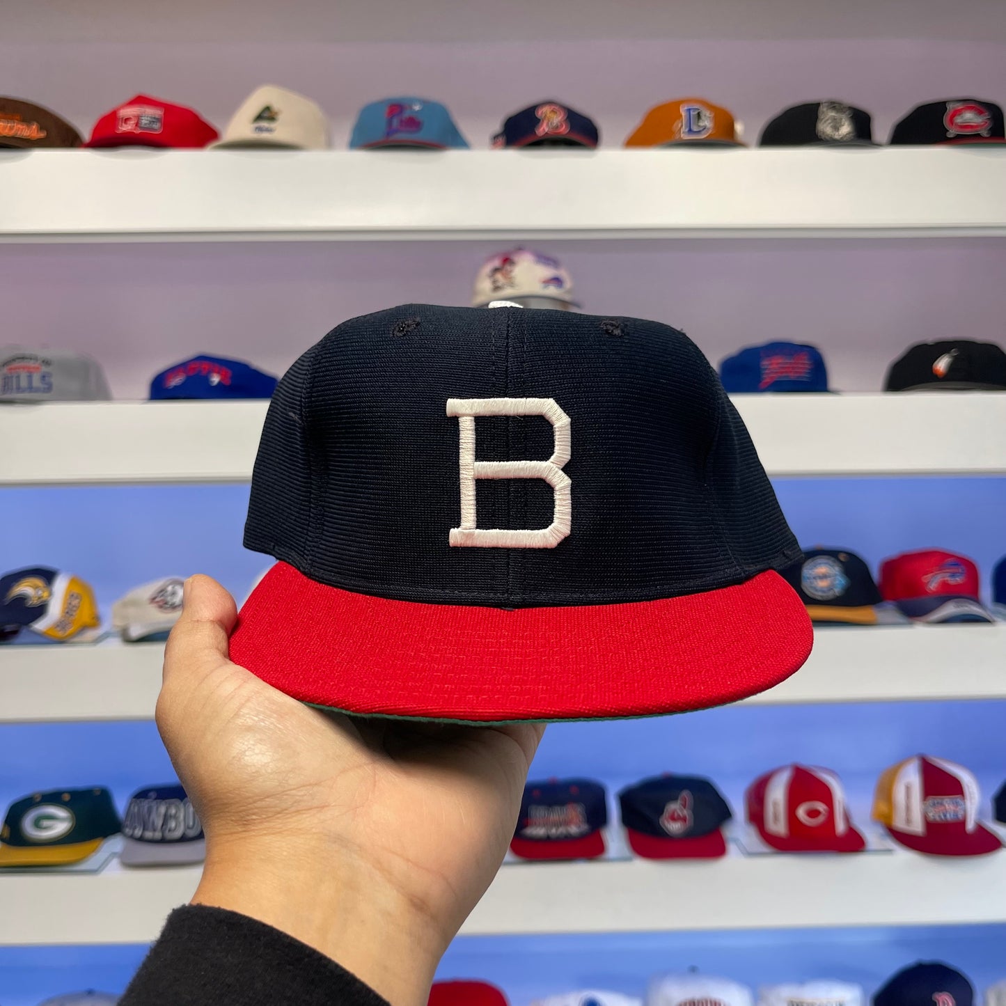 Vintage MiLB Buffalo Bisons Nylon Snap Back