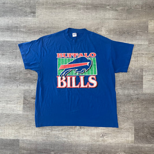 Vintage 90s Buffalo Bills NFL T Shirt Size XL