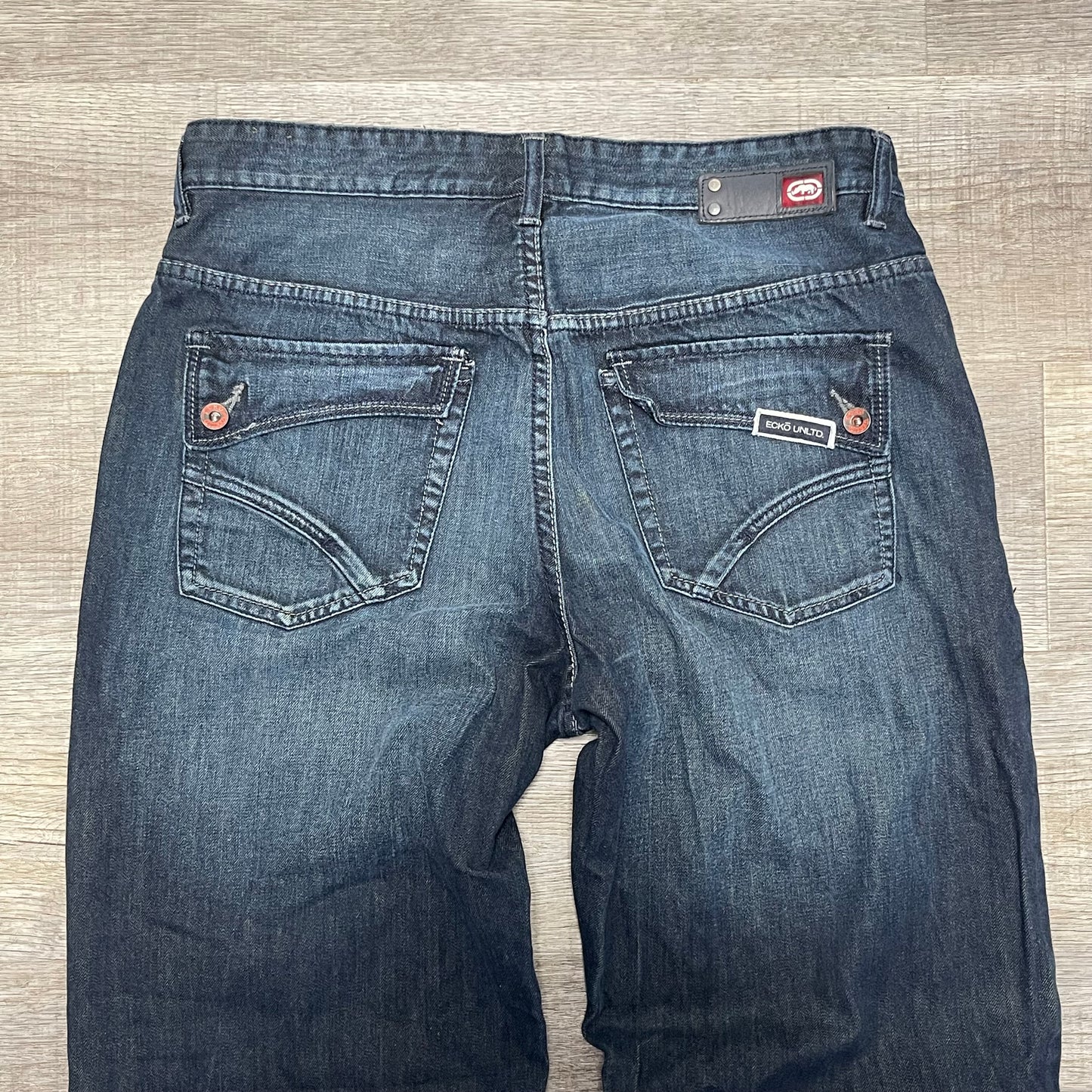 Vintage 2000s Y2K Ecko Unltd. Denim Blue Jeans Size 36x42