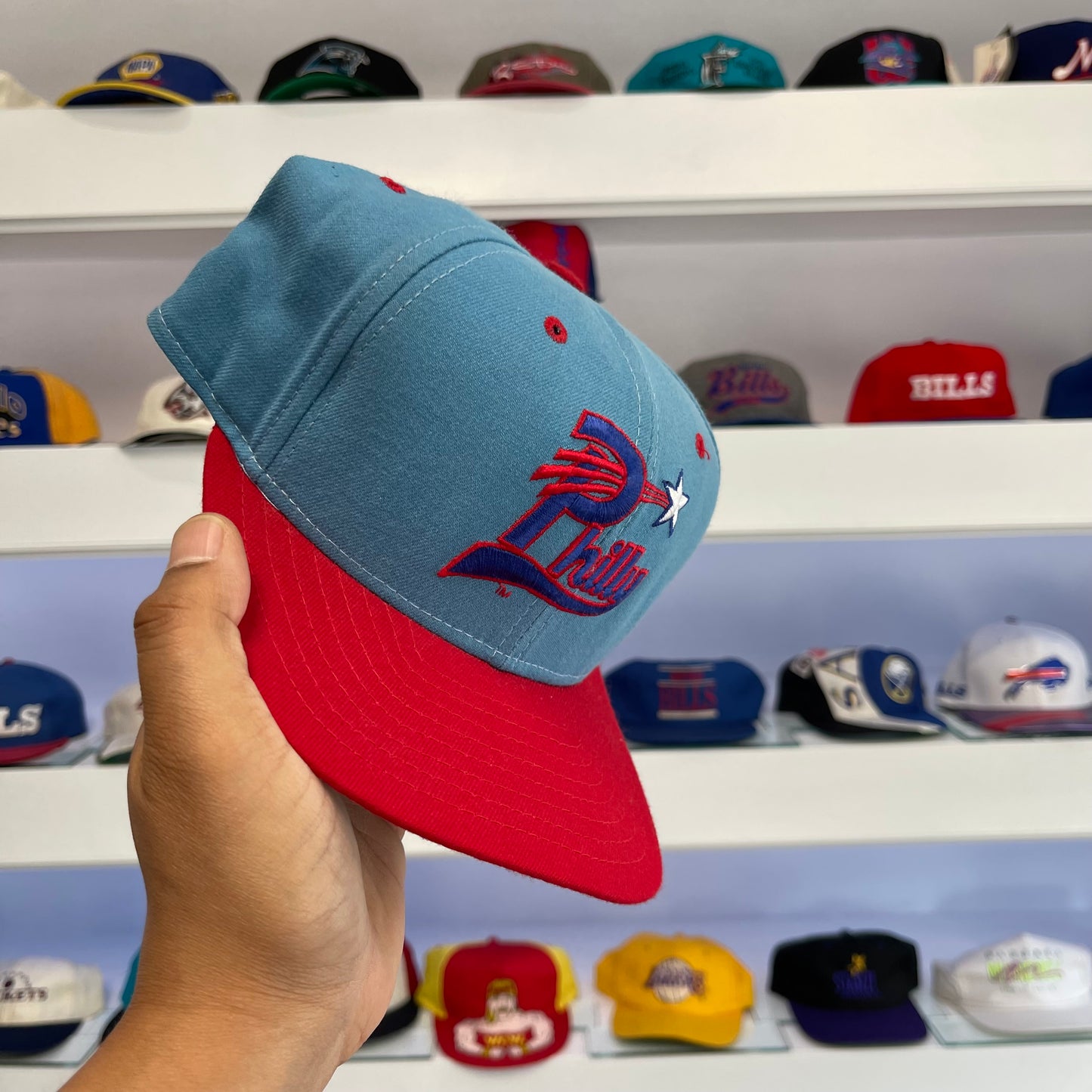 Vintage Philadelphia Stars NLB Wool Snap Back