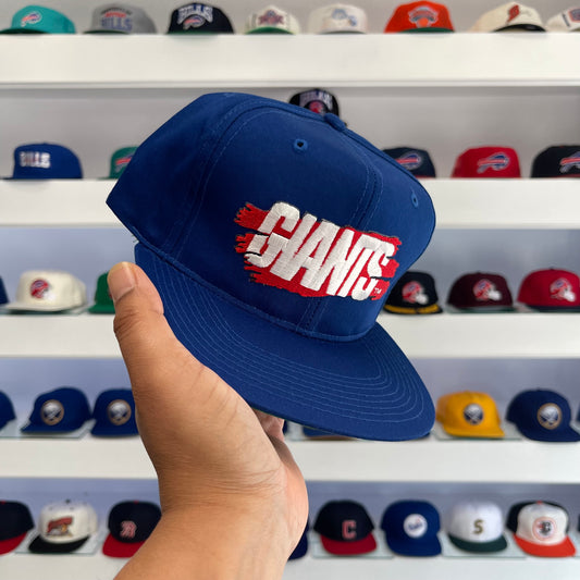 Vintage 1990s NFL New York Giants Twill Snap Back Dead Stock New