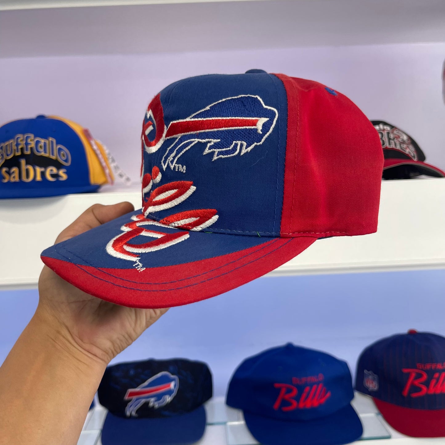 Vintage 1990s Buffalo Bills Twill Snap Back