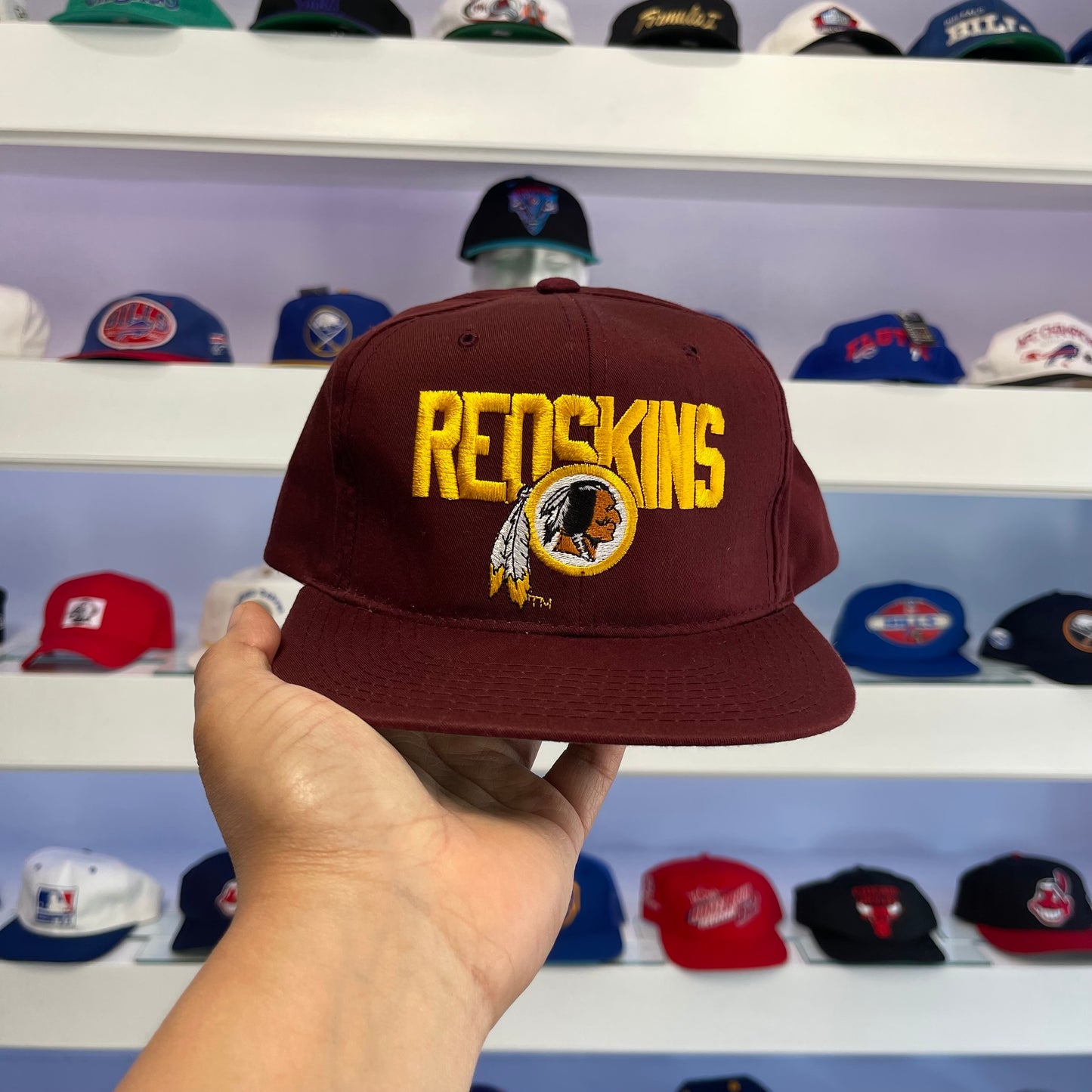 Vintage 1990s NFL Washington Redskins Twill Snap Back