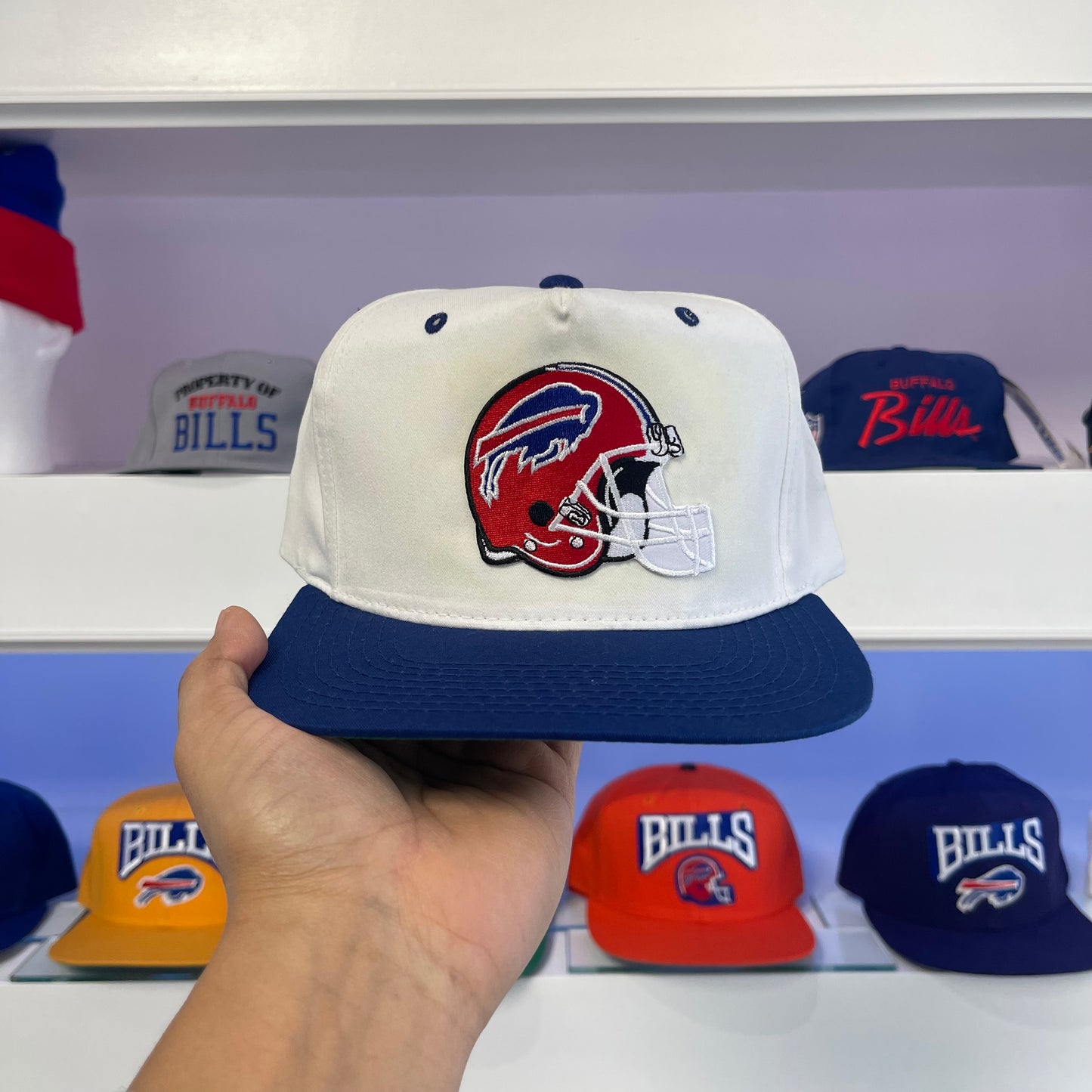 Vintage Buffalo Bills Helmet Snap Back