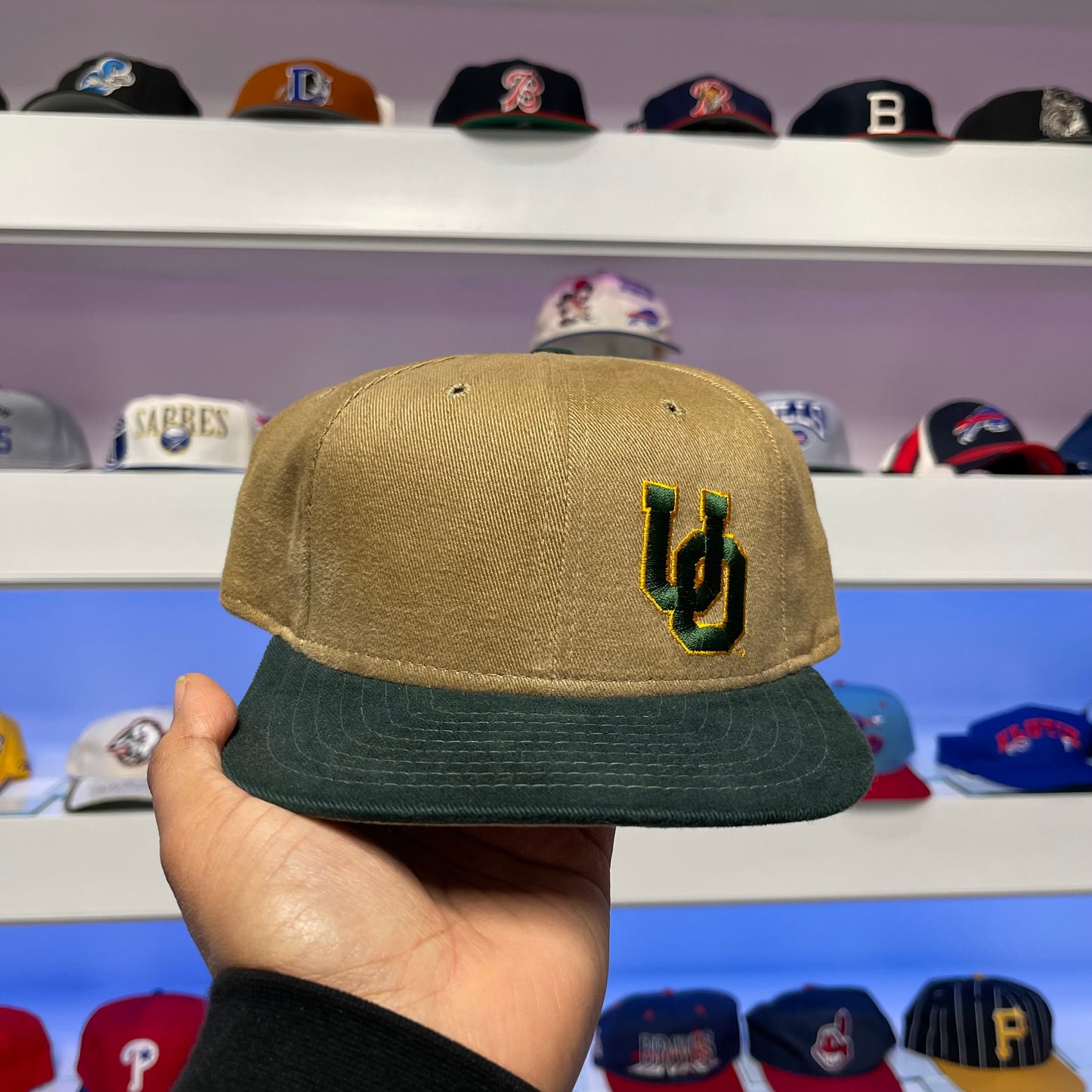 Vintage 1990s NCAA Oregon Ducks Snap Back