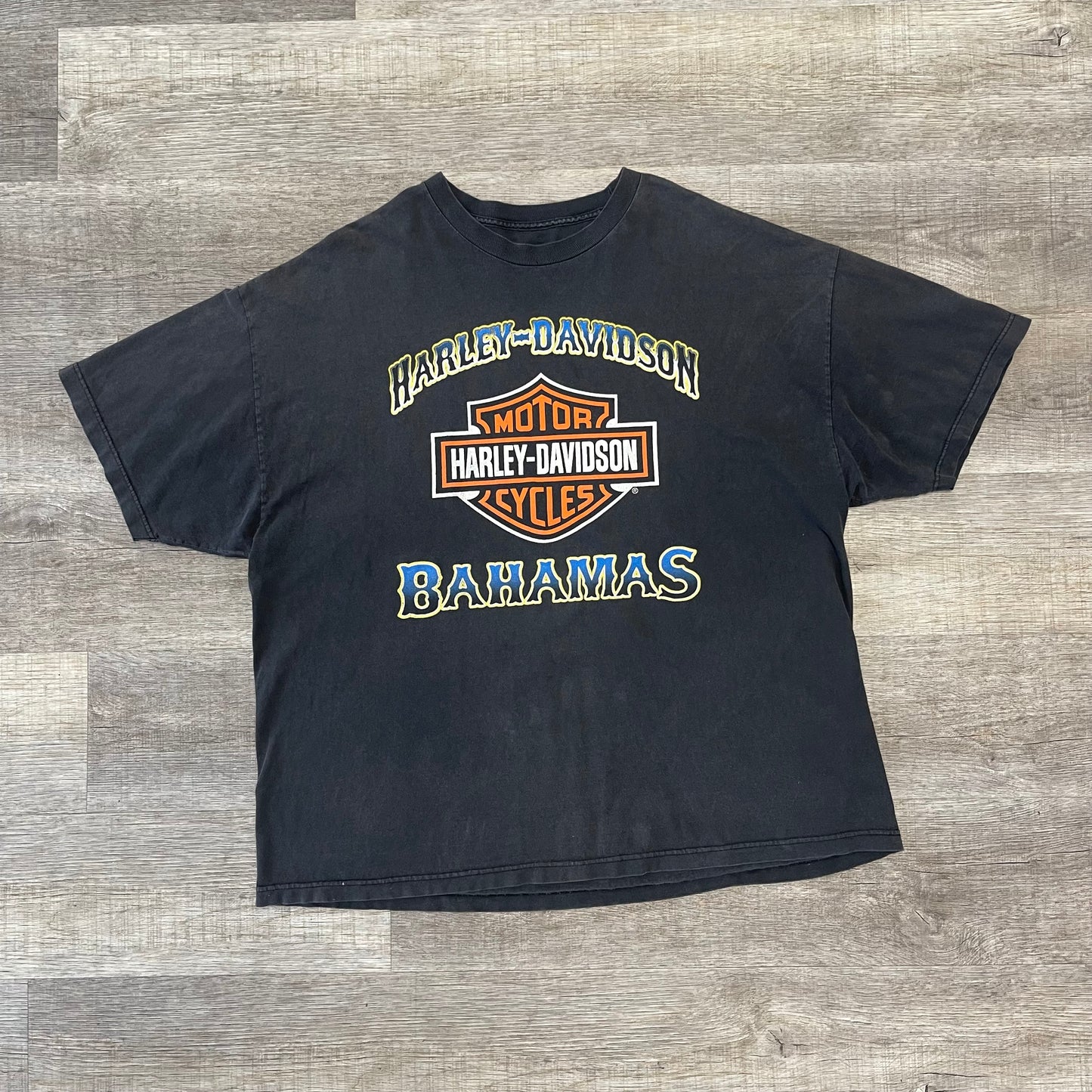 Vintage 1990s Harley-Davidson Bahamas Shirt Size 4x